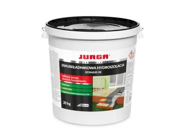 Zdjęcie: Dwuskładnikowa zaprawa uszczelniająca na bazie cementu Izomass 2K 20kg JURGA