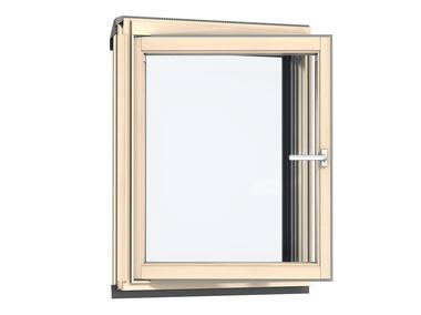 Zdjęcie: Okno kolankowe VFA 3068 drewniane otwierane na lewo, 78x137 cm VELUX
