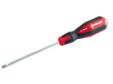 Zdjęcie: Wkrętak płaski 6.0x100 mm  profesjonalny Soft Touch PROLINE