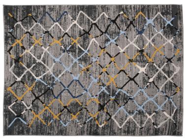 Zdjęcie: Dywan Capri 120x160 cm romby jasny szary MULTI-DECOR