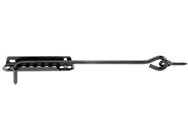 Zdjęcie: Hak z regulacją uchylania czarny 300x8 mm ALBERTS