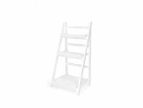 Drabinka stojak meblowy Alta 3-półkowy biały 42,5x35x82 cm TS INTERIOR