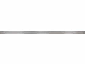 Listwa płytka metal silver 2x60 cm CERSANIT