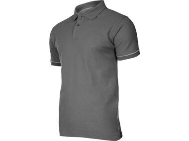 Koszulka Polo, 220g/m2, szara, XL, CE, LAHTI PRO