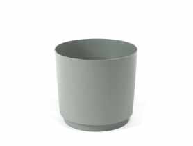 Osłonka doniczkowa Aura 11 cm szarozielony LAMELA PLASTIC
