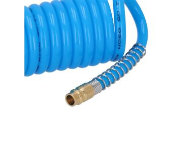 Zdjęcie: Wąż pneumatyczny spiralny PU uzbrojony 5 m fi 8 x 5 mm AIRPRESS