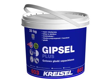 Zdjęcie: Gładź szpachlowa Gipsel Plus 603, 5 kg KREISEL