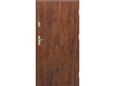Drzwi zewnętrzne stalowo-drewniane Disting Otello 01 Dąb złoty 90 cm prawe zamek listwowy KR CENTER