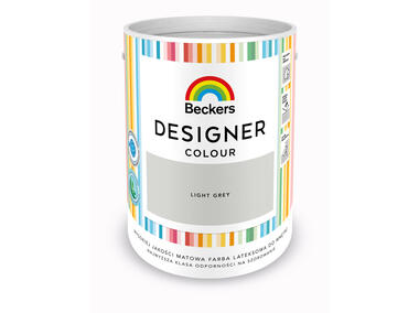 Farba lateksowa Designer Colour Light Grey 5 L BECKERS