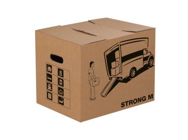 Zdjęcie: Pudło Strong M do przeprowadzki 45x32x34 cm BERTONI
