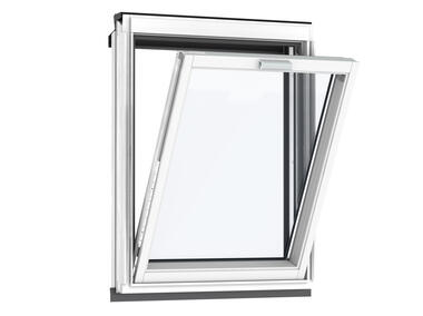 Okno kolankowe VFE PK38 2070 drewniane, malowane na biało VELUX