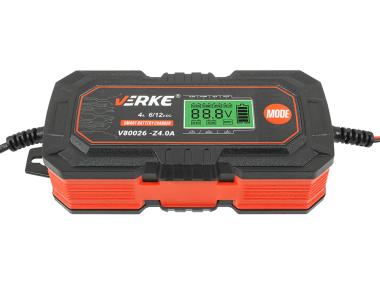 Zdjęcie: Prostownik mikroprocesorowy ładowarka 6V/12V Z4.0A VERKE