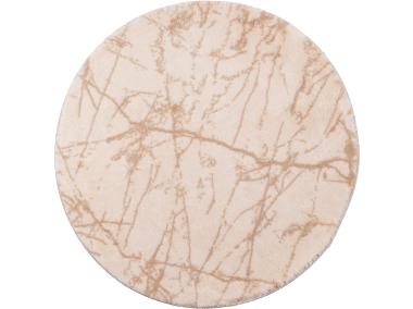Zdjęcie: Dywan Loren Print 80 cm koło kamień beż MULTI-DECOR
