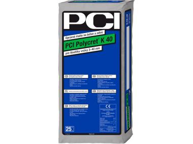 Zdjęcie: Szpachlówka cementowa Polycret K 40 25 kg PCI