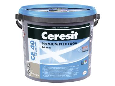 Zdjęcie: Fuga elastyczna CE40 cementgray 5 kg CERESIT
