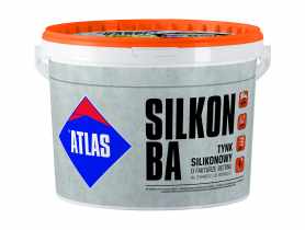 Tynk silikonowy o fakturze betonu Silikon BA 20 kg ATLAS