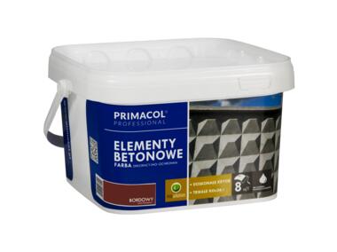 Zdjęcie: Farba do elementów betonowych bordowa 2,2 L PRIMACOL