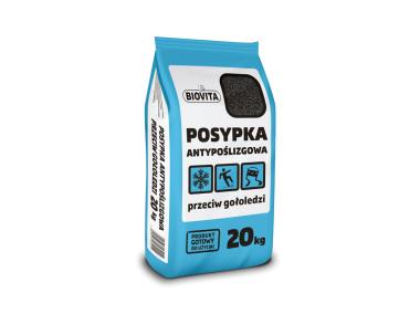 Zdjęcie: Posypka antypoślizgowa przeciw gołoledzi 20kg BIOVITA