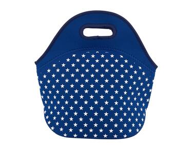 Zdjęcie: Torba termiczna na lunch box 30,5x7 cm granatowa Easy Morning ALTOMDESIGN