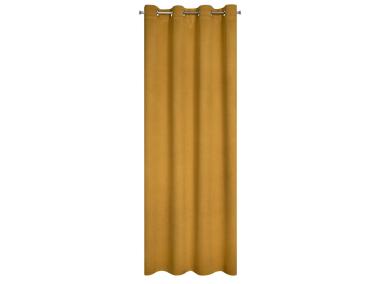 Zdjęcie: Zasłona gotowa Carlo 135x250 cm miodowy EUROFIRANY