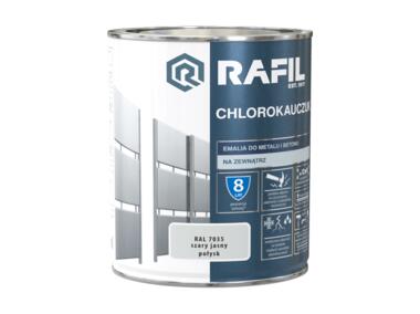 Emalia do metalu i betonu Chlorokauczuk szary jasny 0,75 L RAFIL