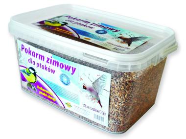 Pokarm dla ptaków zimowy 4 kg wiaderko PLANTA
