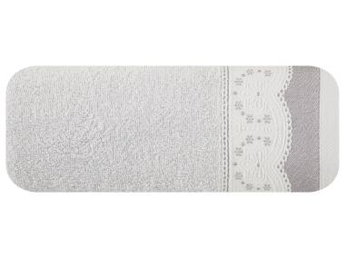 Zdjęcie: Ręcznik Tina 50x90 cm srebrny EUROFIRANY