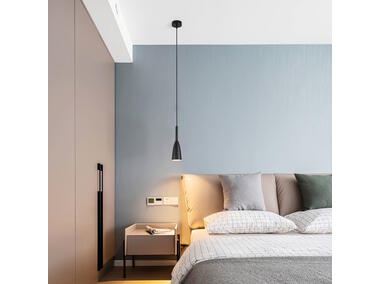Zdjęcie: Lampa wisząca Solin 1 szara LIGHT PRESTIGE