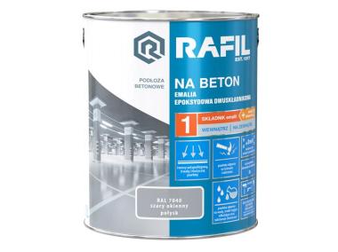 Zdjęcie: Emalia epoksydowa beton szary RAL7040 2,1L RAFIL
