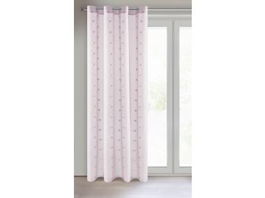 Zdjęcie: Firana gotowa Benay 140x250 cm różowy EUROFIRANY