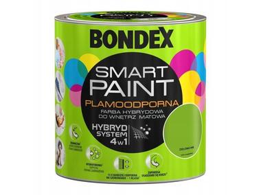 Zdjęcie: Farba plamoodporna zielono mi 2,5 L BONDEX SMART PAINT