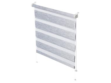 Zdjęcie: Roleta Mini Zebra Z-753 nature szary 53x150 cm GARDINIA