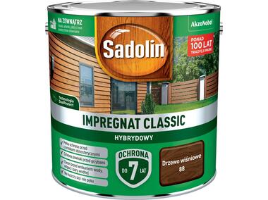 Zdjęcie: Impregnat ochronno-dekoracyjny hybrydowy Classic 2,5 L drzewo wiśniowe SADOLIN