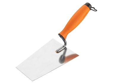 Zdjęcie: Kielnia sztukatorska trapezowa, 160 mm, uchwyt dwumateriałowy NEO