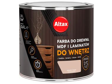 Zdjęcie: Farba do drewna,MDF i laminatów do wnętrz 0,4 L kremowy ALTAX