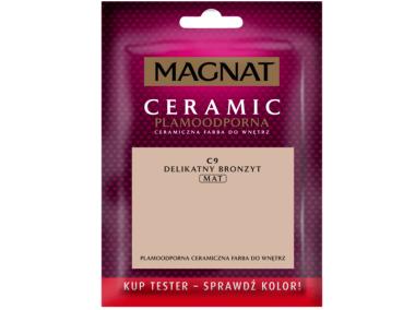 Zdjęcie: Farba Ceramic tester koloru delikatny bronzyt C9 30ml MAGNAT