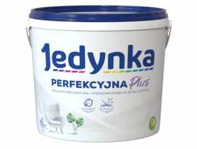 Farba lateksowa Perfekcyjna Plus 5 L biała JEDYNKA