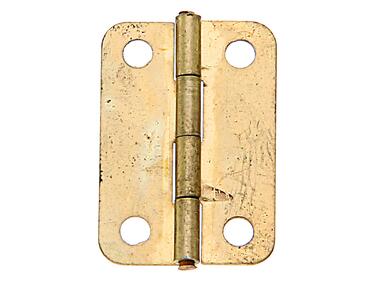 Zdjęcie: Zawias szkatułkowy mosiądzowany 24x17 mm - 4 szt. ALBERTS