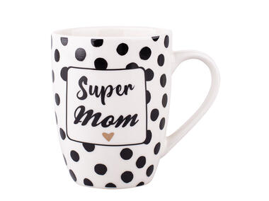 Zdjęcie: Kubek baryłka NBC 300 ml dek. super mom ALTOMDESIGN