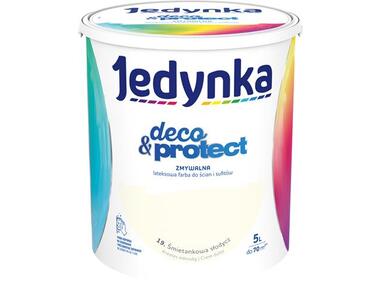 Zdjęcie: Farba lateksowa Deco&Protect Śmietankowa słodycz 5 L JEDYNKA