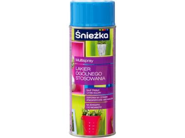 Zdjęcie: Multispray uniwersalny R5015 niebieski 400ml ŚNIEŻKA