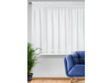 Zdjęcie: Firana gotowa Viola na taśmie 400x145 cm biały EUROFIRANY