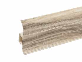 Listwa przypodłogowa PVC Premium Classic 22x59 mm; 2,20 m Dąb Hamilton (216) Mat CEZAR