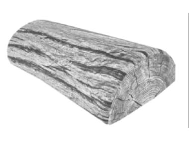 Zdjęcie: Półwałek anatomiczny Silver 10x40 cm BERTONI