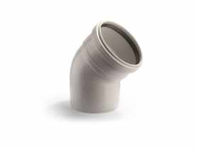 Kolano kanalizacyjne 110 45 stopni Comfort Plus PIPELIFE