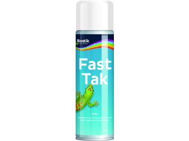 Zdjęcie: Klej w sprayu Fast Tak Spray Glue Permament bezbarwny 500 ml BOSTIK