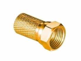 Wtyk sat F 6,8 mm Gold CU LB0104 VAYOX