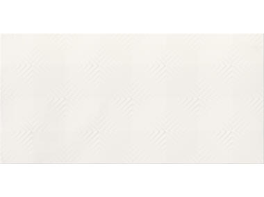 Zdjęcie: Płytka ścienna ps610 white geo structure matt 29,7x60 cm CERSANIT