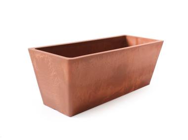 Zdjęcie: Doniczka 35x14x13 cm terakota prostokątna TIN TOURS