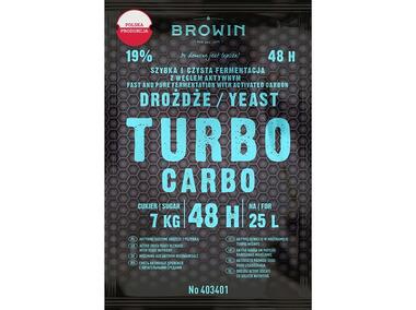 Zdjęcie: Drożdze Turbo Carbo 48 H - 160 g BROWIN